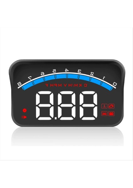 Hud Head Up Display Obd2 Projektör Arabası Dijital Hız Türometresi Su Sıcaklığı Ekran Araç Aksesuarları (Yurt Dışından)