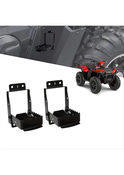 Evrensel Atv Ayak Dinlenme Arka Yolcu Ayakları 4 Tekerlekli Araç Ayak Pegs Yolcu Kayma Önleyici Ayak Çarşamba (Yurt Dışından) fırsatları