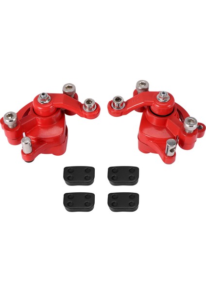 43CC 47CC 49CC Çin Mini Moto Çocukları Için Ön Arka Disk Fren Kaliper Pedleri Atv Dört Minimoto Kir Cep Bisikleti Gaz Scooter (Yurt Dışından)