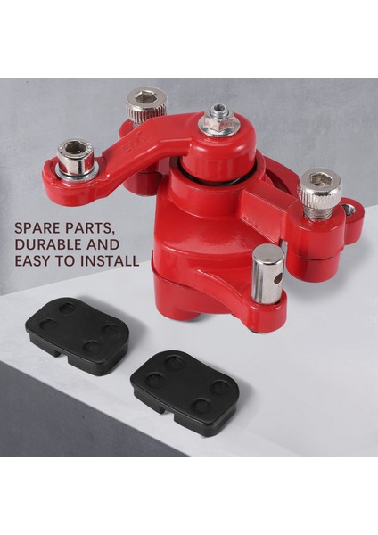 43CC 47CC 49CC Çin Mini Moto Çocukları Için Ön Arka Disk Fren Kaliper Pedleri Atv Dört Minimoto Kir Cep Bisikleti Gaz Scooter (Yurt Dışından) modelleri