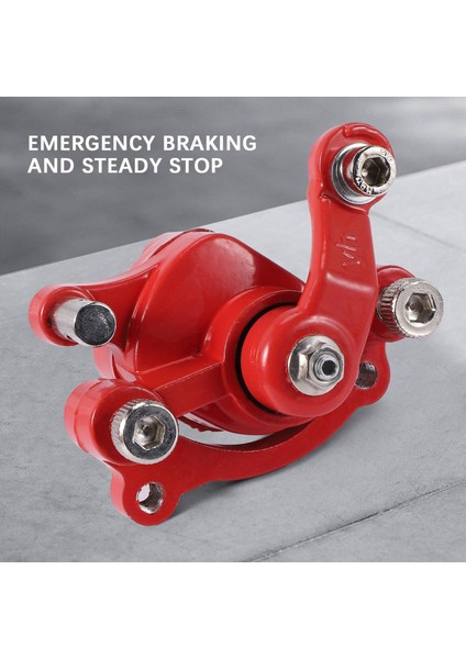 43CC 47CC 49CC Çin Mini Moto Çocukları Için Ön Arka Disk Fren Kaliper Pedleri Atv Dört Minimoto Kir Cep Bisikleti Gaz Scooter (Yurt Dışından) fırsatları