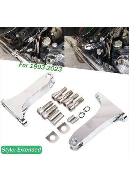 Harley Electra Road Street Glide Için Yolcu Uzatılmış Ayak Peg Montaj Kiti 93-23 (Yurt Dışından) fırsatları
