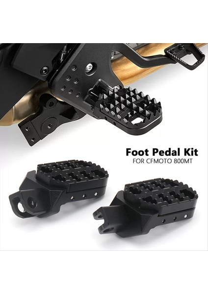Motosiklet Ayağı Pegs Ayak Dönemi Cf Moto Cfmoto 800 mt 800MT 800MT 800 mt (Siyah+Gümüş) (Yurt Dışından) fiyatları
