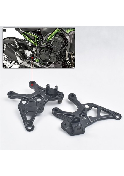 Kawasaki Z900 2017-2023 Pedal Braketleri Ayak Çekimi Fixer (Sol) Için Motosiklet Pedal Braketi (Yurt Dışından) modelleri