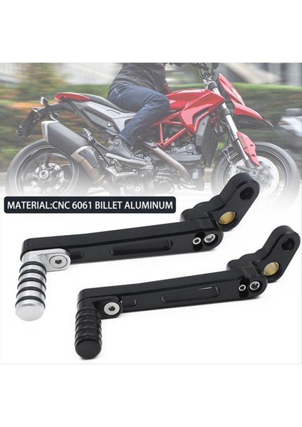 Motosiklet Ayarlanabilir Dişli Vites Kolu Ducati Hypermotard 939 Vites Pedal Ayak Pegs Motosiklet Aksesuarları, B (Yurt Dışından) fiyatları