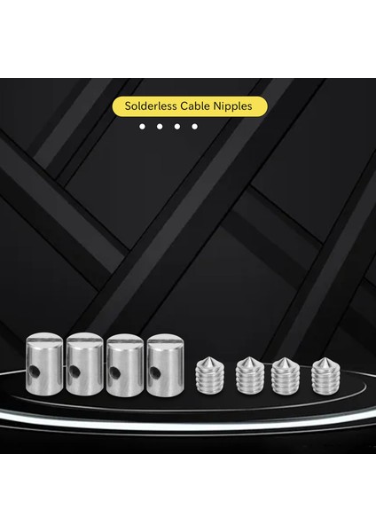 8pcs Metal Lehimsiz Kablo Nipelleri 5mm Gaz Kelebeği Motosiklet Scooter Dörtlü Biçme Biçme Araba Stil Aracı (Yurt Dışından) fırsatları