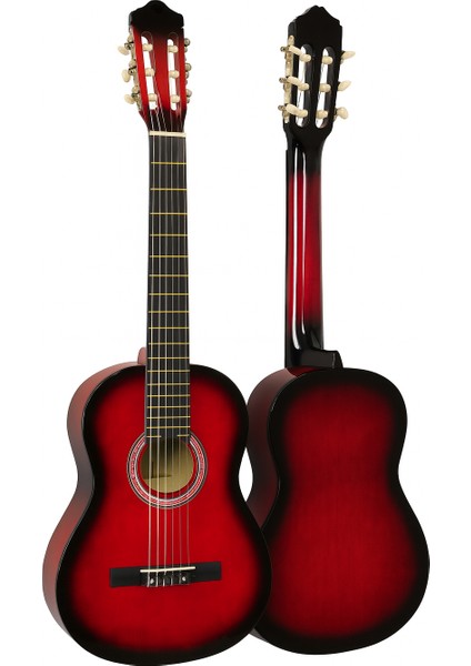 CE-55RD Kırmızı Klasik Gitar 4/4 ( Taşıma Kılıfı, Gitar Askısı, Tuner, Metod ve Pena Hediyeli) indirimleri