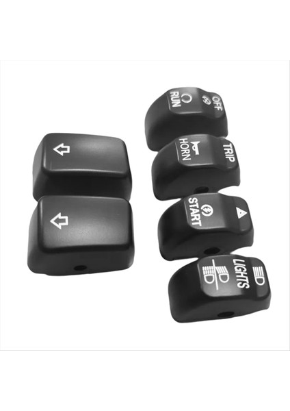 6pcs/set Motosiklet Gidonu Kontrol Anahtarı Kapak Kapakları Harley Softail Sportster 883 1200 Dyna Cvo Softail (Yurt Dışından) indirimleri