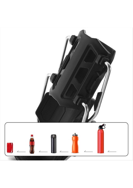 Evrensel Bisiklet Motosiklet Su Şişesi Tutucu Yol Bisikleti Için Ayarlanabilir Gidon Kupası Kafesi, Adv Motosikletler (Yurt Dışından) fırsatları