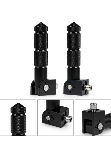Evrensel 2pcs Arka Yolcu Ayağı Mandal Pedalları Yamaha Honda Suzuki Motosiklet Kırmızı (Yurt Dışından) indirimleri