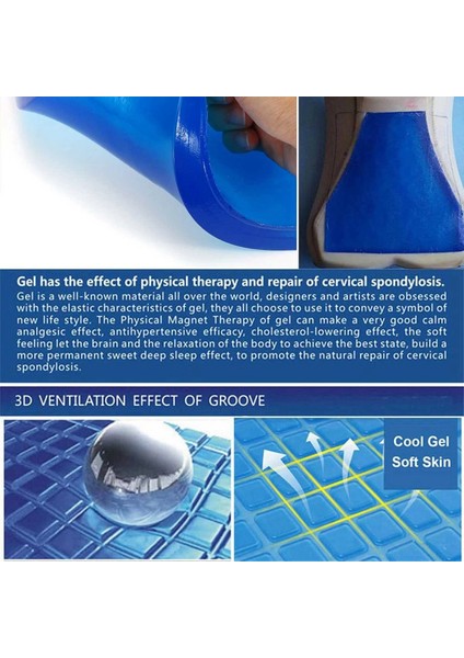 2 cm Mavi Motosiklet Evrensel Koltuk Yastık Jel Ped Serin Ped Şok Emme Mat Diy Kesim Yastık (Yurt Dışından) modelleri