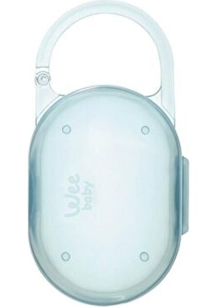 Saplı Emzik Kutusu Mavi Renkli Hafif ve Hijyenik Taşıma Çantası İçin Uygun fiyatları