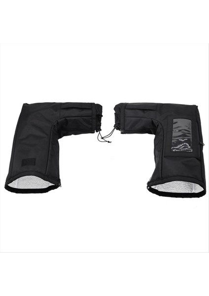 Atv Eldivenleri Su Geçirmez, Ön Rüzgar Koruyucu Motosiklet Eldivenleri Sporcu Scrambler Için Kar Aroması Gidon Eldivenleri (Yurt Dışından)