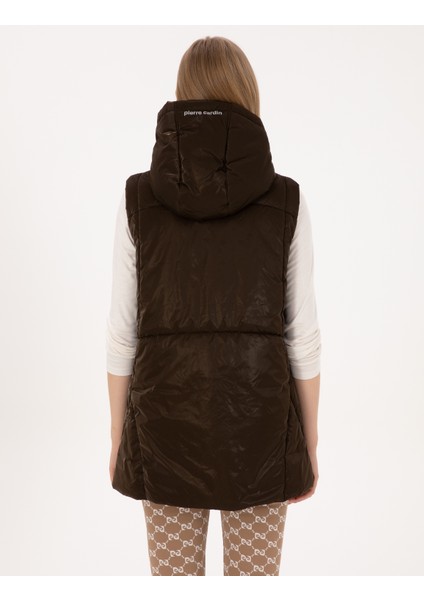 Kadın Kahverengi Regular Fit Yelek 50308945-VR029 indirimleri