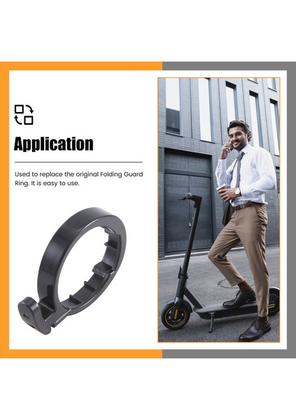 Scooter Ön Tüp Kök Katlama Paketi Sigorta Çemberi Tizat Koruma Halkası Yedek Parçası Xiaomi Mijia M365 Elektrikli Scooter (Yurt Dışından) indirimleri