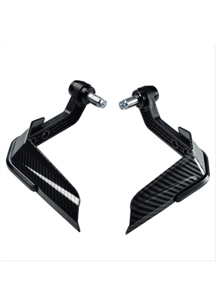 Motosiklet Sapı El Korumaları Rüzgar Koruyucu Fırça Çubuğu Dekorasyonu Evrensel Kavrama Koruma Kol Gidon El Koruması Siyah (Yurt Dışından)