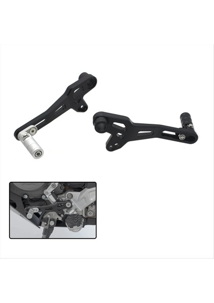 Ducati Desertx Çöl Için Motosiklet Ayarlanabilir Katlanır Dişli Vites Değiştirme Pedal Kolu x 2022 2023 2024 (B) (Yurt Dışından) indirimleri