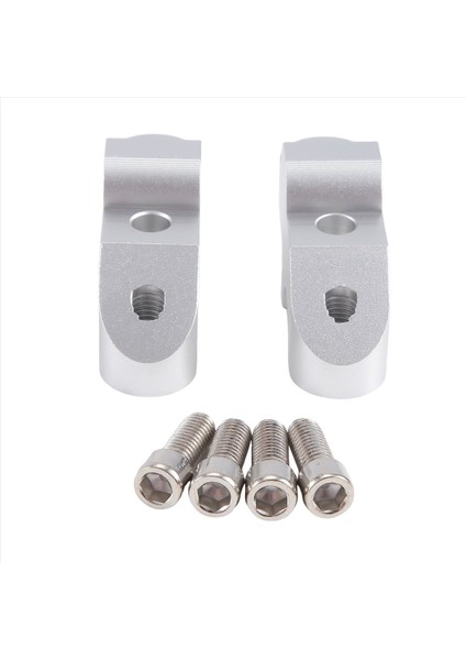 Motosiklet Gideri Yükseltici Sürükleme Kolu Çubuk Kelepçesi Honda CB750 Hornet 2023- Cb 750 (Gümüş) Için Genişletme Adaptörü (Yurt Dışından)