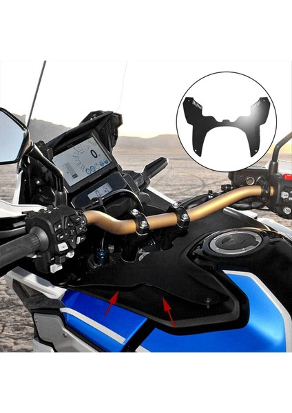 Motosiklet Forkshield Updraft Deflektör Kapak Honda CRF1100L Afrika Ikiz Macera Sporları Es Dct 2021 2022 (Yurt Dışından) fırsatları
