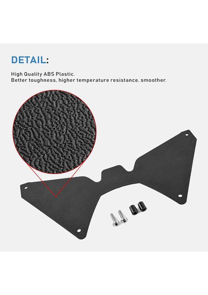 Motosiklet Yakıt Deposu Deflector Abs Forkshield Updraft Deflector Honda CRF1000L Afrika Ikiz 2016-2021 (Yurt Dışından) indirimleri