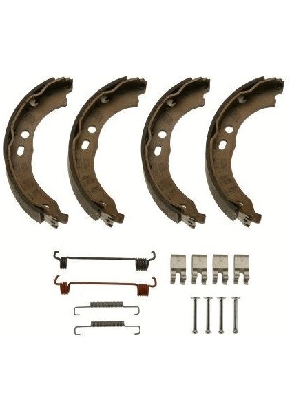 EL FREN PABUÇ BALATA DUCATO 2006-2011 JUMPER 2.2HDİ 3.0HDİ 2006-2011 BOXER 2.2 3.0HDI 2006-2011 1721042 77364023 4241 N5 4241N5