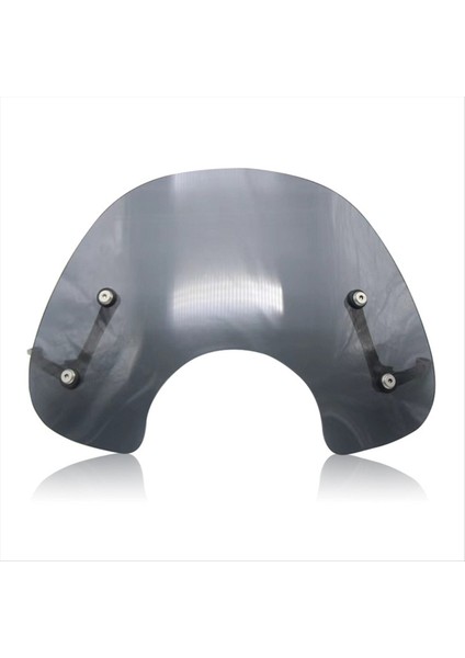 Motosiklet Ön Cam Ön Cam Rüzgar Deflektörü Rüzgar Kalkanı Honda NS125LA NS125LA (Duman Gri) (Yurt Dışından)