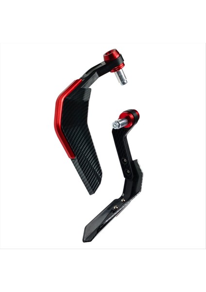 Motosiklet Sapı El Korumaları Rüzgar Koruyucu Fırça Çubuğu Dekorasyon Evrensel Kavrama Koruma Kol Gidon El Koruması Kırmızı (Yurt Dışından) indirimleri