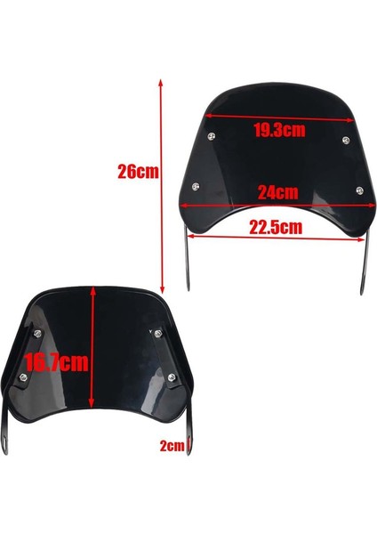 Yamaha XSR700 XSR125 XSR155 XSR900 Için Motosiklet Ön Cam Rüzgar Ekranı Deflektör Kapağı (Yurt Dışından) fiyatları