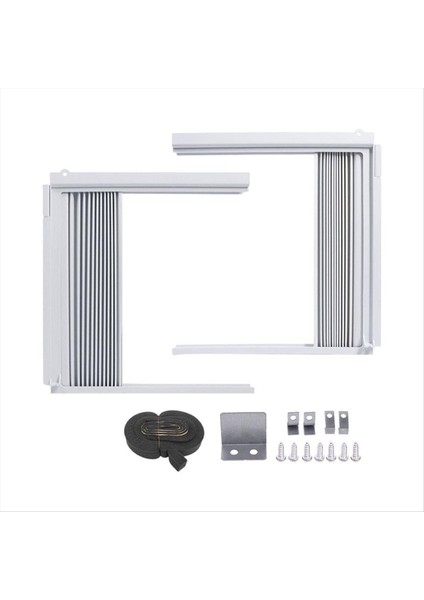 Btu Pencere Ac Ünitesi Için Çerçeve Ayarlanabilir Pencere Ac Yalıtım Yan Paneli Olan Pencere Klima Yan Panelleri (Yurt Dışından)