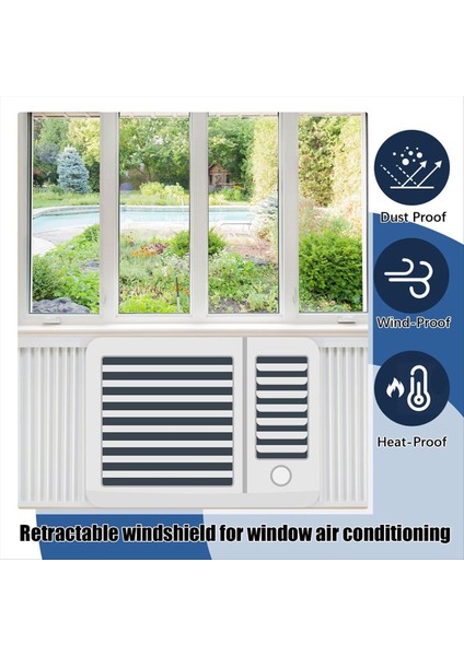 Btu Pencere Ac Ünitesi Için Çerçeve Ayarlanabilir Pencere Ac Yalıtım Yan Paneli Olan Pencere Klima Yan Panelleri (Yurt Dışından) indirimleri