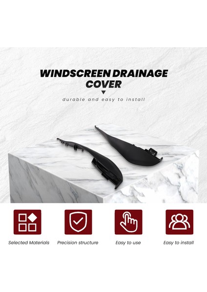 31218596 31218597 Ön Kapaklı Panel Kapak Volvo Için Ön Cam Drenaj Kapağı (2007) V70 (2008) S80L (Yurt Dışından) indirimleri