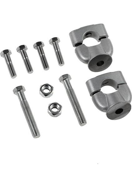 1pair 7/8 Inç Gideri Yükselticileri Çubuk Kiti Metal Montaj Kelepçesi Off-Road Motosiklet Kolu Çubuğu (Yurt Dışından)