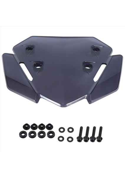 Yamaha XMAX125 XMAX250 XMAX300 Xmax x Max 2023- (Duman Gri) Için Motosiklet Ön Cam Ön Diblektore Ekran (Yurt Dışından)