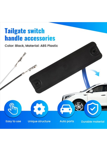 Arka Bagaj Kapağı Anahtarı Bagaj Serbest Bırakma Kapağı Kilit Tutma Düğmesi 81260-2W000 Hyundai IX35 Santa Fe 13-19 Kıa Sportage Mk3 (Yurt Dışından) fırsatları