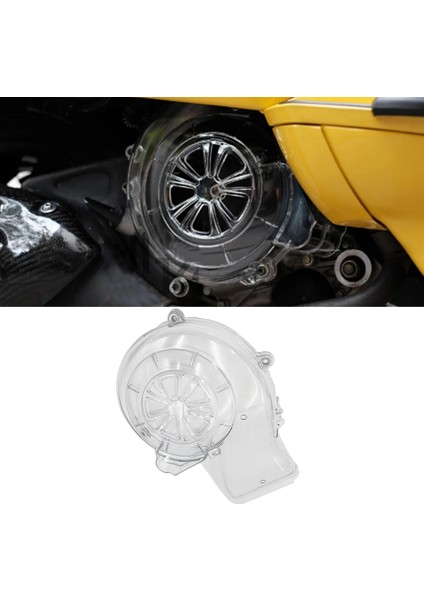 Motosiklet Akrilik Fan Kapak Motoru Yan Koruyucu Vespa Sprint Primavera 50 150 2013-2022 Şeffaf (Yurt Dışından) fırsatları