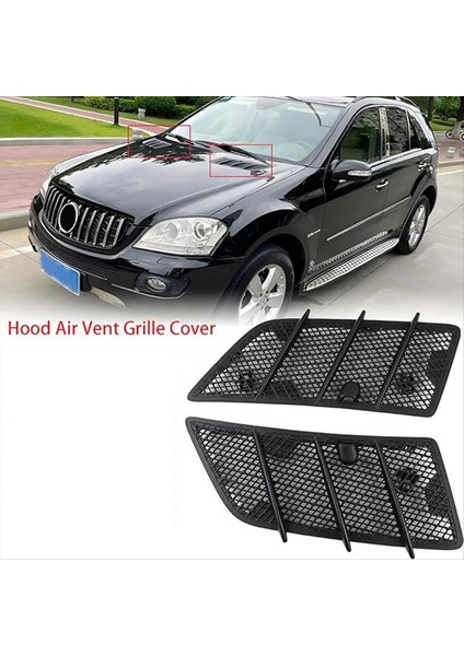 Motor Hout Hava Havalandırma Grille Kapak A164804305 A1648804405 Mercedes Benz W164 ML350 ML450 ML550 ML63 Amg GL320 GL350 (Yurt Dışından) fiyatları