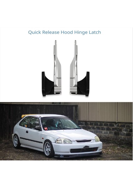 Araba Aksesuarları Hızlı Çıkarma Kaput Menteşe Mandal Honda Civic Ek 1996-2000 Acura 1994-2001 (Yurt Dışından) fiyatları