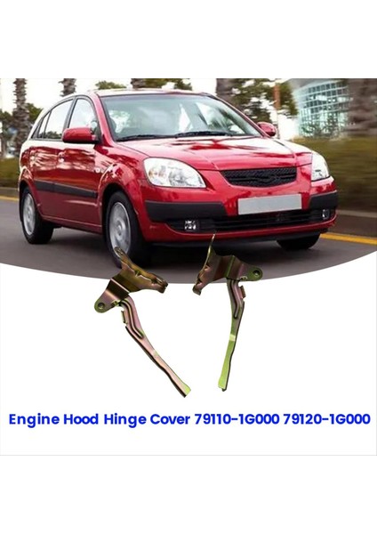 1paır Motor Hout Menteşe Kapağı 79110-1G000 79120-1G000 Kia Rio Iı (Jb) 2005-2011 Bonnet Menteşe 791101G000 791201G000 (Yurt Dışından) fiyatları