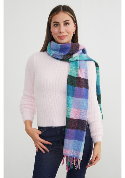 Ekose Desenli Yumuşak Dokulu Şal fiyatları