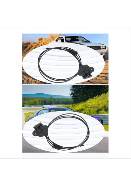 Chrysler 300 Dodge Challenger Charger Magnum Için Tutamaklı 5065522AE ile Kaput Mandallı Serbest Bırakma Kablosu (Yurt Dışından) indirimleri