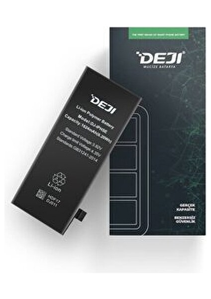 iPhone SE Batarya 1624mAh Lityum İyon Yüksek Performanslı Güvenli Pil