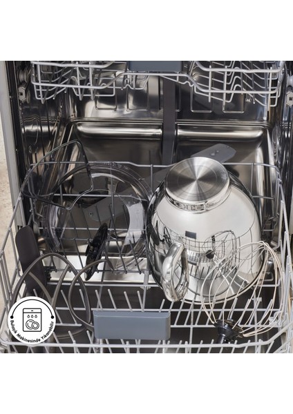 Mastermaid Chef Ultra D2000W Dijital Ekranlı Hamur Yoğurma Makinesi Black 7l