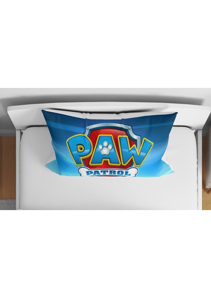 Paw Patrol Desenli 3D Dijital Baskılı Tek Kişilik Çarşafsız Erkek Çocuk Nevresim Takımı fiyatları