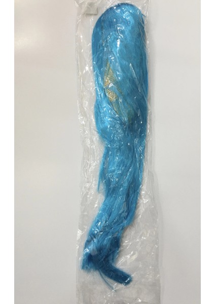 Açık Mavi Renk Uzun Düz Parti Peruğu (5148) fiyatları