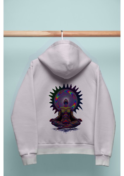 Unısex Oversıze Cosmic Awakening hoodie