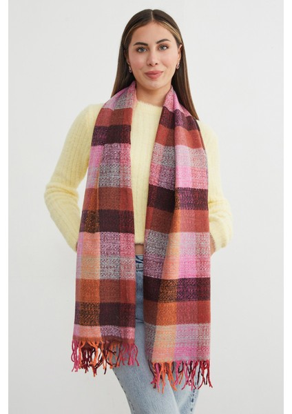 Ekose Desenli Yumuşak Dokulu Şal indirimleri