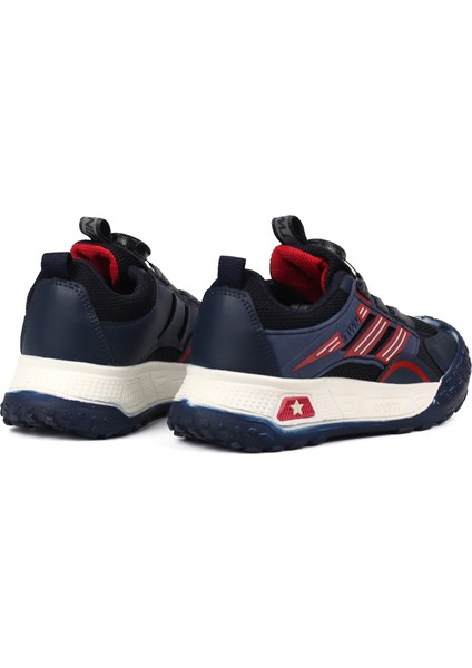 Kız Çocuk Lacivert Günlük Spor Ayakkabı | Rahat Yürüyüş ve Koşu Sneaker - Şık ve Dayanıklı Tasarım fırsatları