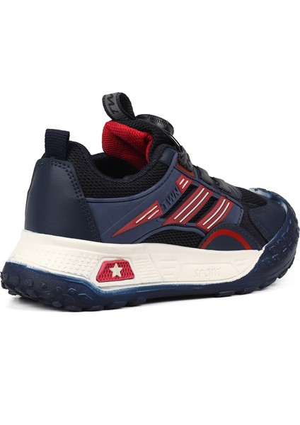 Kız Çocuk Lacivert Günlük Spor Ayakkabı | Rahat Yürüyüş ve Koşu Sneaker - Şık ve Dayanıklı Tasarım indirimleri