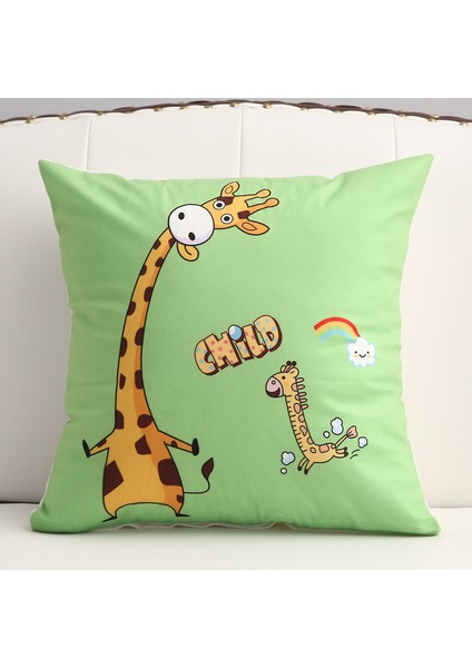 Karikatür Yastık Minderleri 2'li Paket (Yurt Dışından)