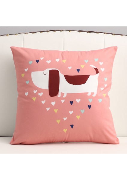 Karikatür Yastık Minderleri 2'li Paket (Yurt Dışından)